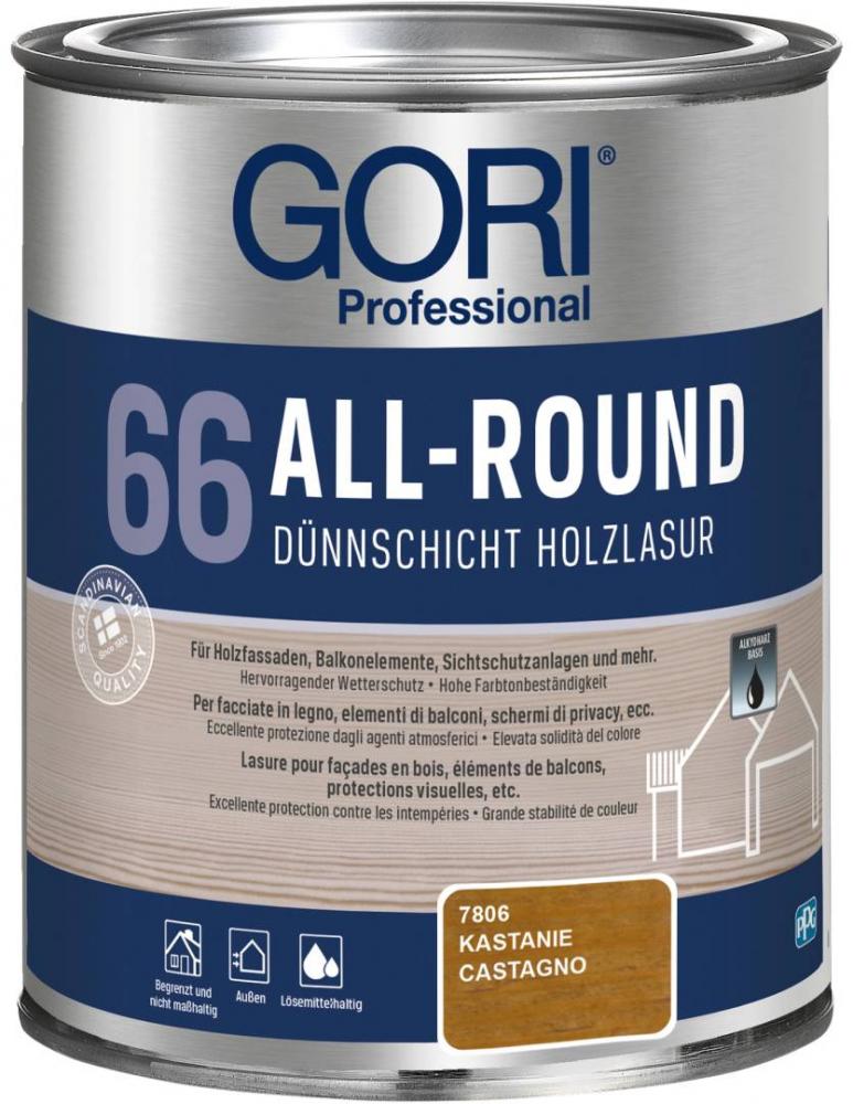 GORI 66 Allround-Lasur Kastanie 0,75 ltr.